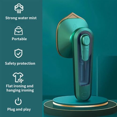 Professional Micro Steam Iron Handheld Household Portable Mini Ironing Machine Garment Steamer - Image 2