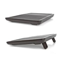 N191 Laptop Cooling Pad with Dual Silent Fans | Adjustable Notebook Cooler Mat, Radiator Base for Overheating Protection, USB Powered, Slim & Portable Design for Gaming and Office Laptops