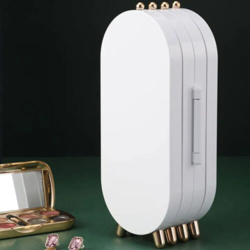 Multi-Functional 4 Layers Dustproof Folding Jewelry Storage Box - Image 2