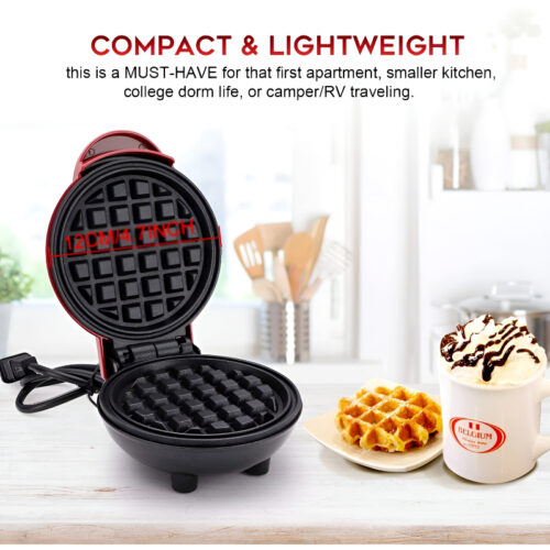 Mini Waffle Maker Machine - Image 4