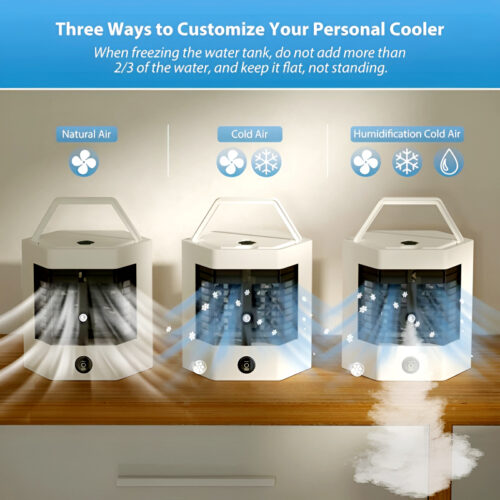 Ultra-Pro Arctic Cool Mini Portable Lightweight USB Air Cooler With 2x Cooling Power - Image 12