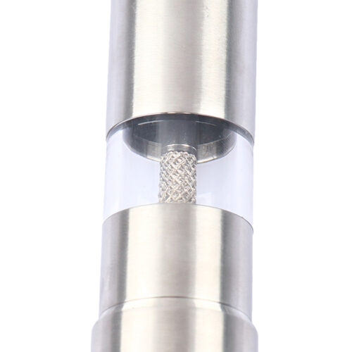 One Handed Operation Thumb Push High Quality Stainless Steel Spice Grinder - Image 10