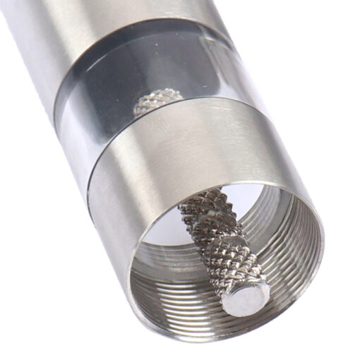 One Handed Operation Thumb Push High Quality Stainless Steel Spice Grinder - Image 11