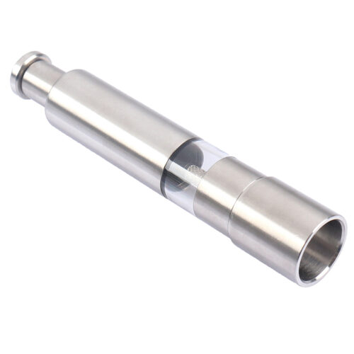 One Handed Operation Thumb Push High Quality Stainless Steel Spice Grinder - Image 7