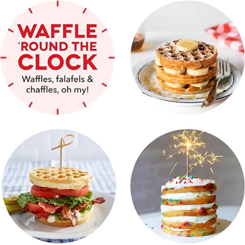 Mini Waffle Maker Machine - Image 9